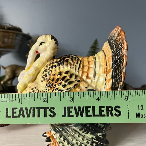 Large salt pepper shaker Thanksgiving turkey Chase made in Japan - Picture 7 of 8